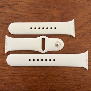 Apple Watch 38/40mm Sport Band in White, S/M and M/L